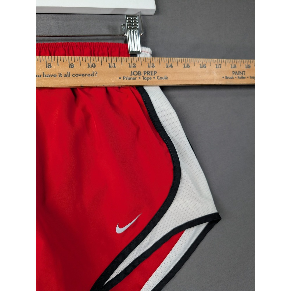 Nike Womens Dry Fit Red White Running Shorts 848276-657 Size XS - Picture 5 of 8